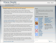 Tablet Screenshot of ghanaskeptic.wordpress.com