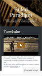 Mobile Screenshot of failedparadigm.wordpress.com