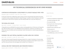 Tablet Screenshot of davidatwp.wordpress.com