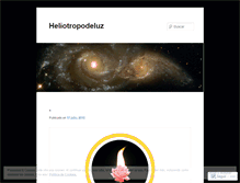 Tablet Screenshot of heliotropodeluz.wordpress.com