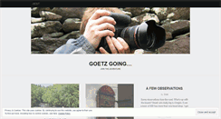 Desktop Screenshot of goetzgoing.wordpress.com