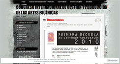 Desktop Screenshot of egccomas.wordpress.com