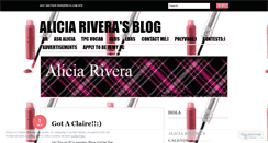 Desktop Screenshot of missaliciarivera14.wordpress.com