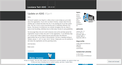 Desktop Screenshot of latechaias.wordpress.com