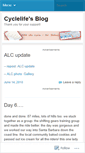 Mobile Screenshot of cyclelife.wordpress.com