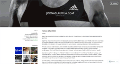 Desktop Screenshot of joonaslaurila.wordpress.com