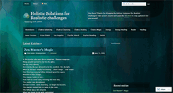 Desktop Screenshot of chakramagic.wordpress.com