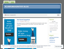 Tablet Screenshot of iklanrumahgratis.wordpress.com