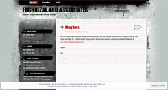 Desktop Screenshot of fachrizalandassociates.wordpress.com
