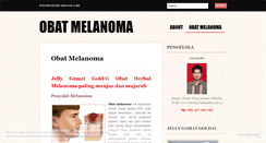 Desktop Screenshot of obatmelanomalia.wordpress.com