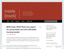 Tablet Screenshot of insidetrackny.wordpress.com