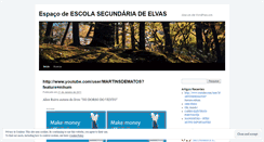 Desktop Screenshot of exalunosescolasecundariaelvas.wordpress.com