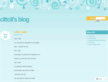 Tablet Screenshot of cittcit.wordpress.com