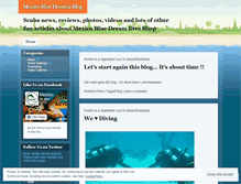 Tablet Screenshot of mexicobluedream.wordpress.com