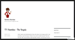 Desktop Screenshot of barbarasheridan.wordpress.com