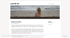 Desktop Screenshot of ledemeon.wordpress.com