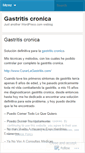 Mobile Screenshot of gastritiscronica1.wordpress.com