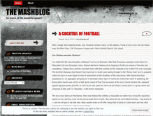 Tablet Screenshot of mashcodjoe.wordpress.com