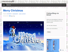 Tablet Screenshot of crazybunny66.wordpress.com