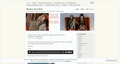 Desktop Screenshot of marialectrix.wordpress.com