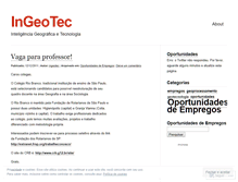 Tablet Screenshot of ingeotec.wordpress.com
