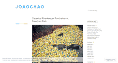 Desktop Screenshot of joaochao.wordpress.com