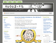 Tablet Screenshot of anonyfs.wordpress.com