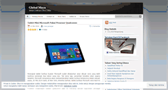 Desktop Screenshot of globalmaya.wordpress.com
