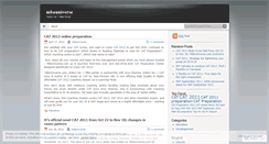 Desktop Screenshot of mbaunivers.wordpress.com