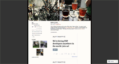 Desktop Screenshot of beerofthebike.wordpress.com