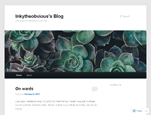 Tablet Screenshot of inkytheobviouspiratemondays.wordpress.com