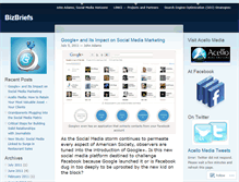 Tablet Screenshot of bizbriefs.wordpress.com