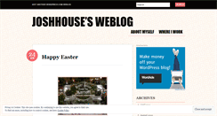 Desktop Screenshot of joshhouse.wordpress.com
