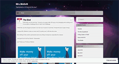 Desktop Screenshot of mrsmo0on.wordpress.com
