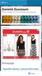 Mobile Screenshot of danielleduurzaam.wordpress.com