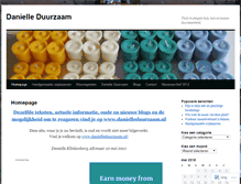 Tablet Screenshot of danielleduurzaam.wordpress.com