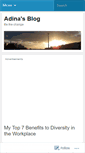 Mobile Screenshot of adinaba.wordpress.com