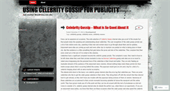 Desktop Screenshot of celebritynews1.wordpress.com