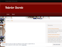 Tablet Screenshot of interiorsecrets.wordpress.com