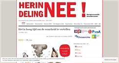 Desktop Screenshot of herindelingnee.wordpress.com