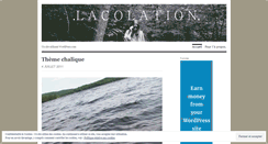 Desktop Screenshot of lacolation.wordpress.com