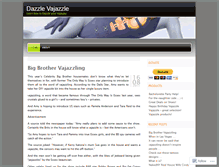 Tablet Screenshot of dazzlevajazzle.wordpress.com