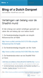 Mobile Screenshot of dutchdarqawi.wordpress.com