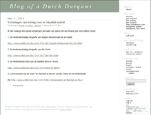 Tablet Screenshot of dutchdarqawi.wordpress.com