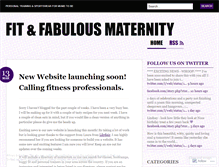 Tablet Screenshot of fitnfabpt.wordpress.com