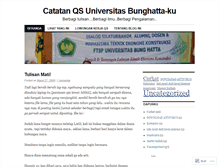 Tablet Screenshot of catatanqs.wordpress.com