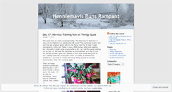 Desktop Screenshot of henniemavis.wordpress.com