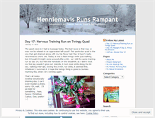 Tablet Screenshot of henniemavis.wordpress.com
