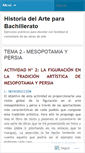 Mobile Screenshot of historiadelartedelogse.wordpress.com