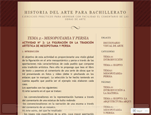 Tablet Screenshot of historiadelartedelogse.wordpress.com